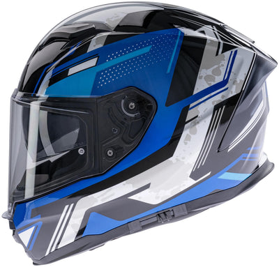Casque Spec-X SX-82.03 R1 Bl Black Blanc L lecture