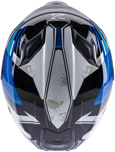 Casque Spec-X SX-82.03 R1 Bl Black Blanc L lecture