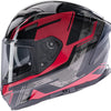 Casque Spec-X SX-82.03 R1 rouge noir gris XS Pinread