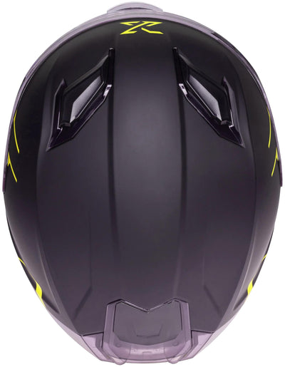 Casque Spec-X SX-82.03 R2 BW Matt néon jaune L Pin