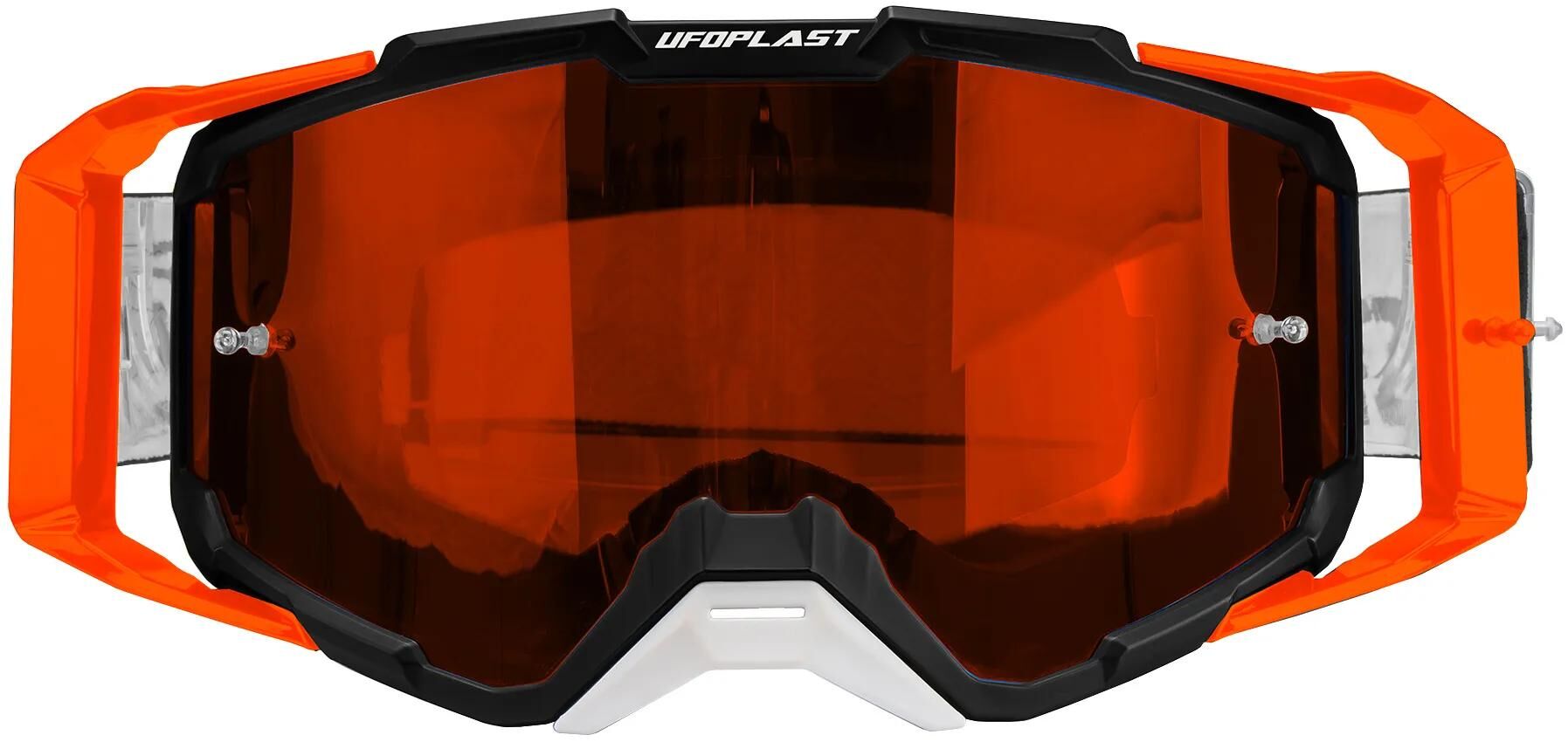 Lunettes de motocross Ufo pipi core 2.0. lunettes cross core 2.0 noir orange