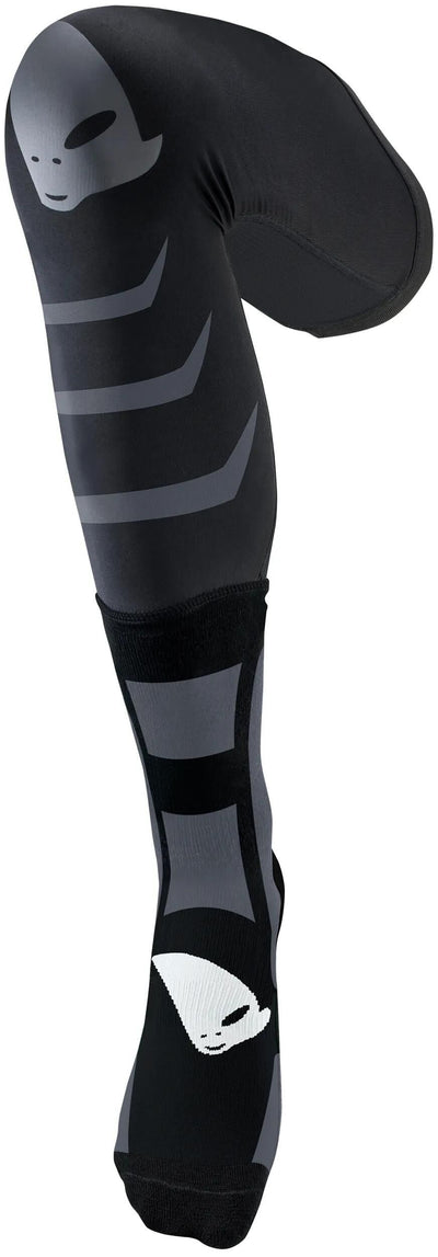 Chaussettes pipi Ufo chaussettes tout-terrain ufo longues noir gris gr. m
