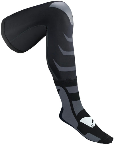Chaussettes pipi Ufo chaussettes tout-terrain ufo longues noir gris gr. m