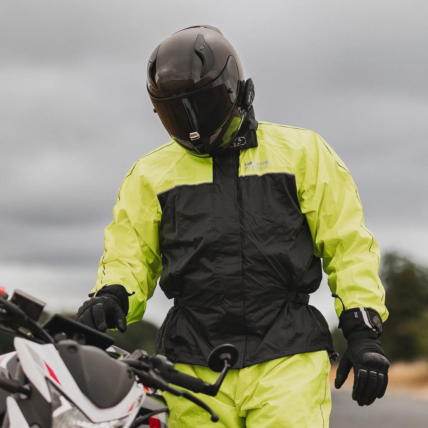 Oxford Rain Jacket Rainsal Sw GE GR. l