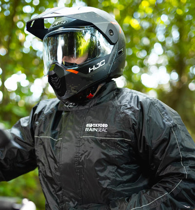 Oxford Rain Jacket Rainseal Thermo Black xxl