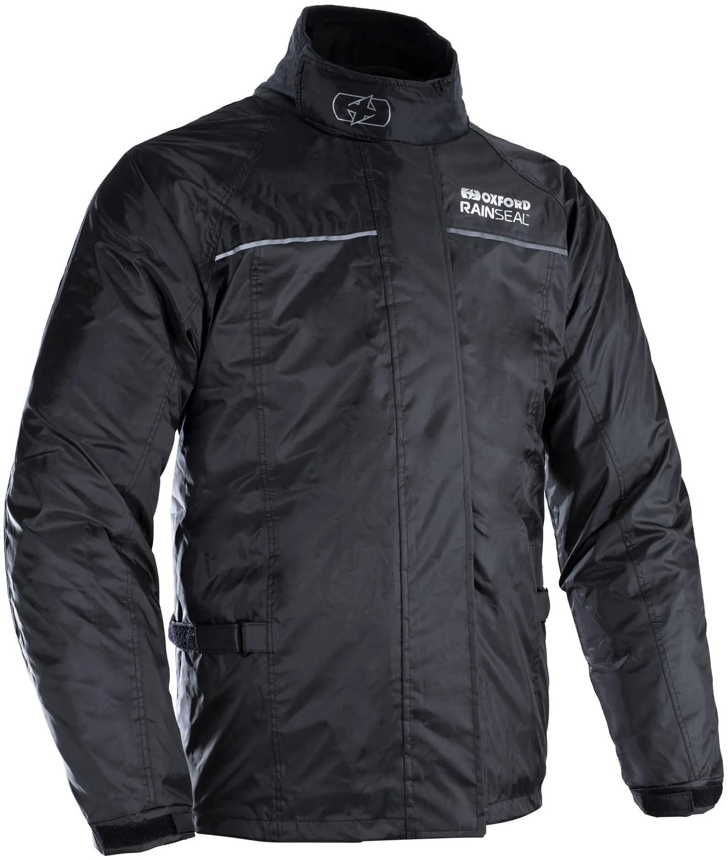 Oxford Rain Jacket Rainseal Thermo Black 6xl