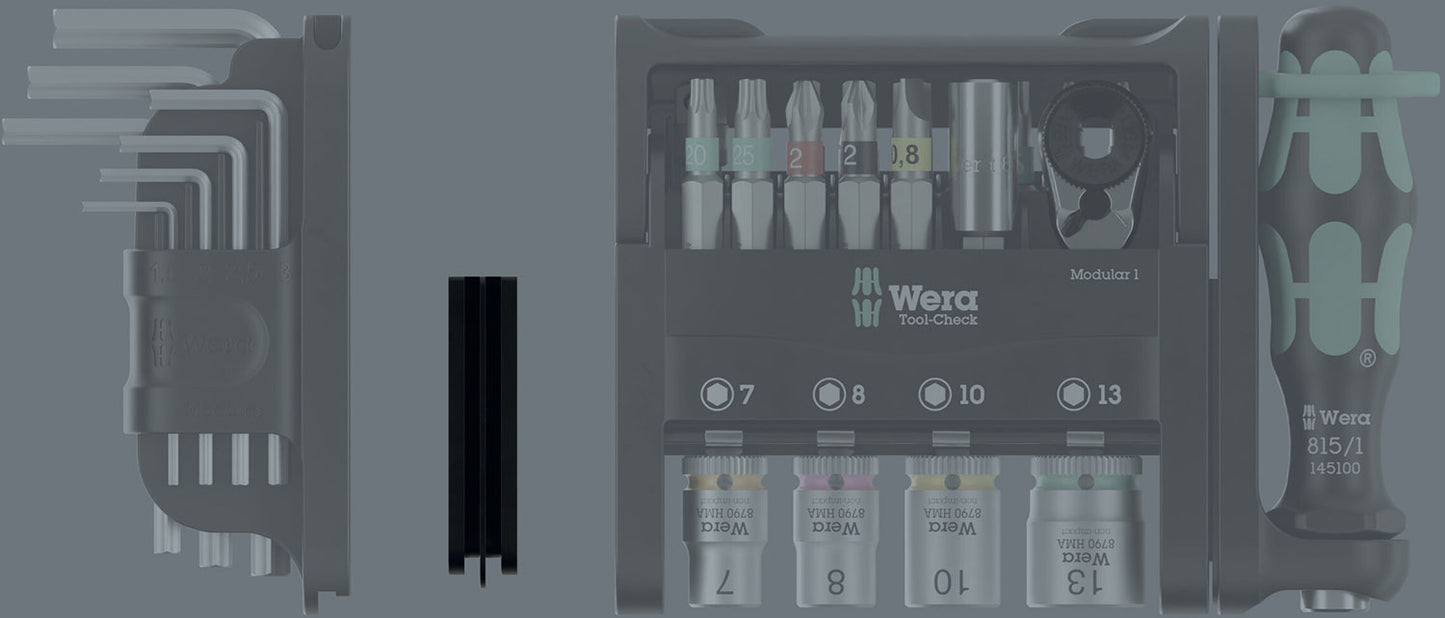 Adaptateur Wera 9549 pour outil modulaire de contrôle