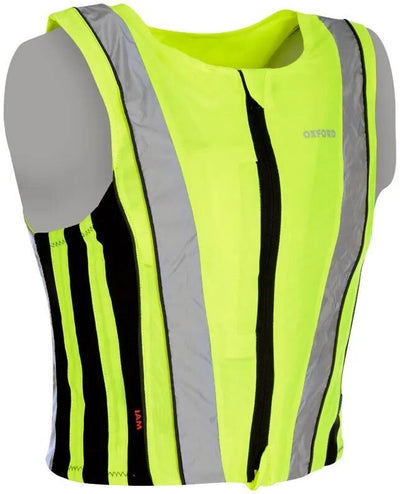 Oxford reflétant le gilet brillant actif