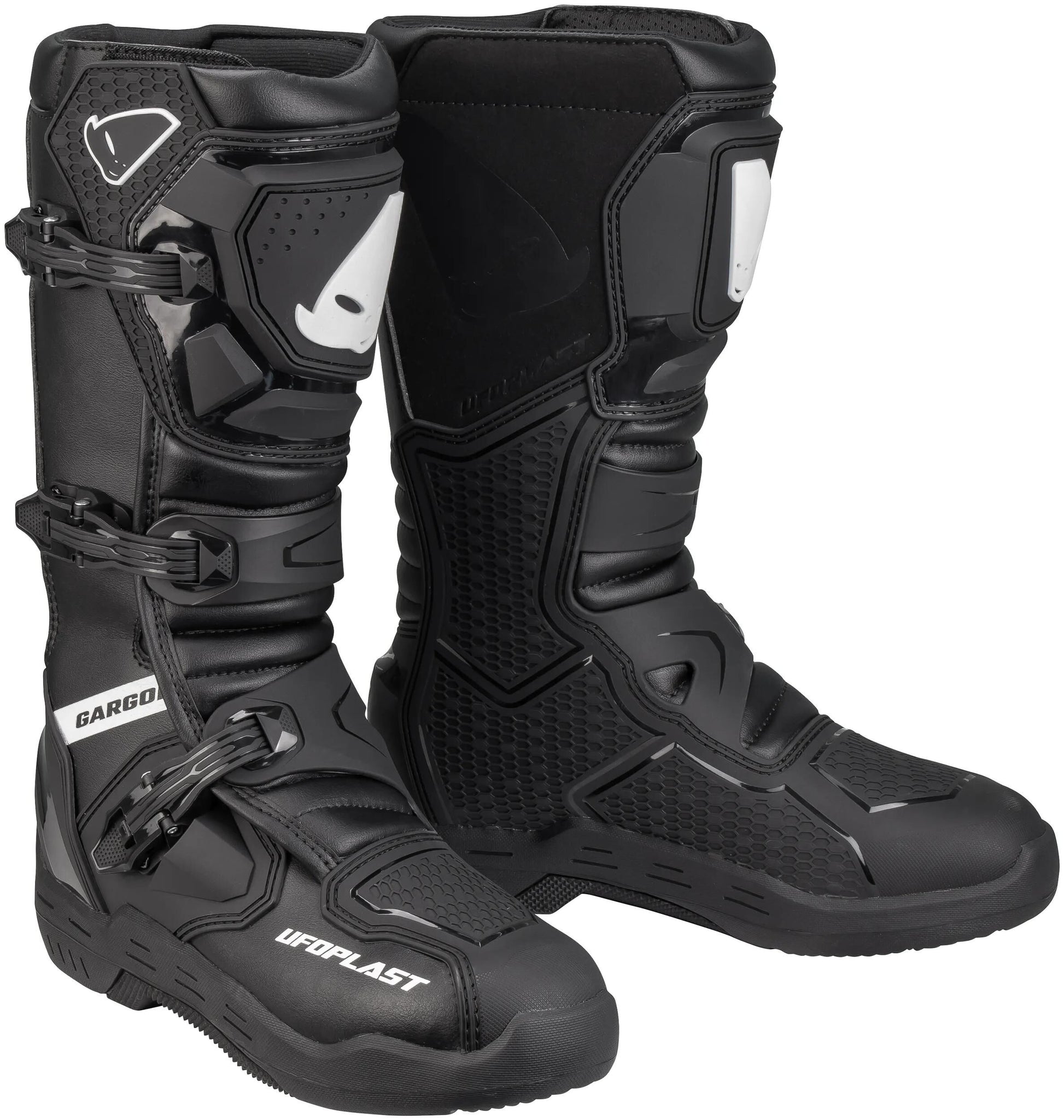 Ufo plast boot gargor bottes ufo gargor noir blanc gr. 42