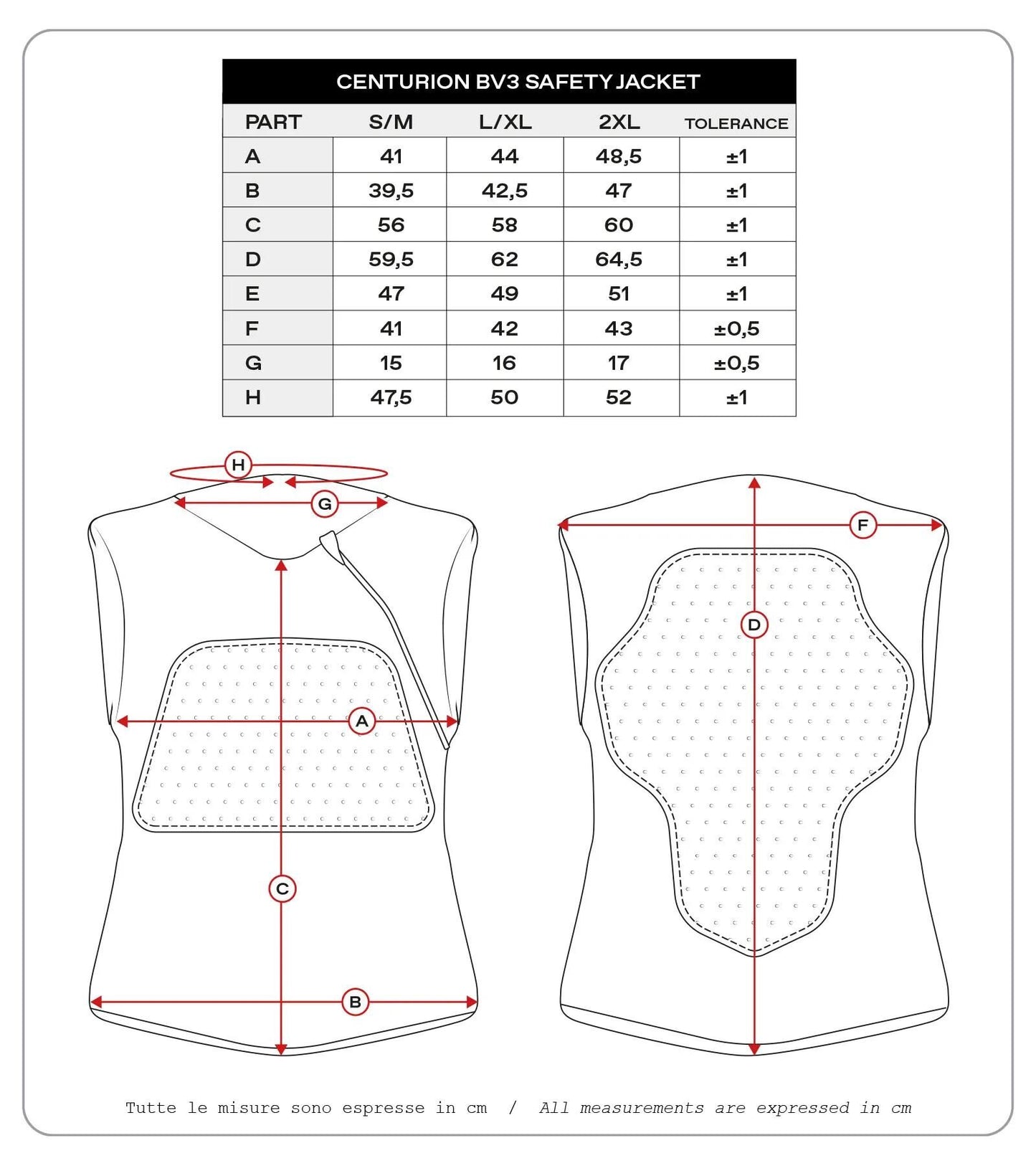 UFO Plast Gilet de Protection Centurion BV3 Gilet de Protection UFO BV3 Centurion Noir L XL