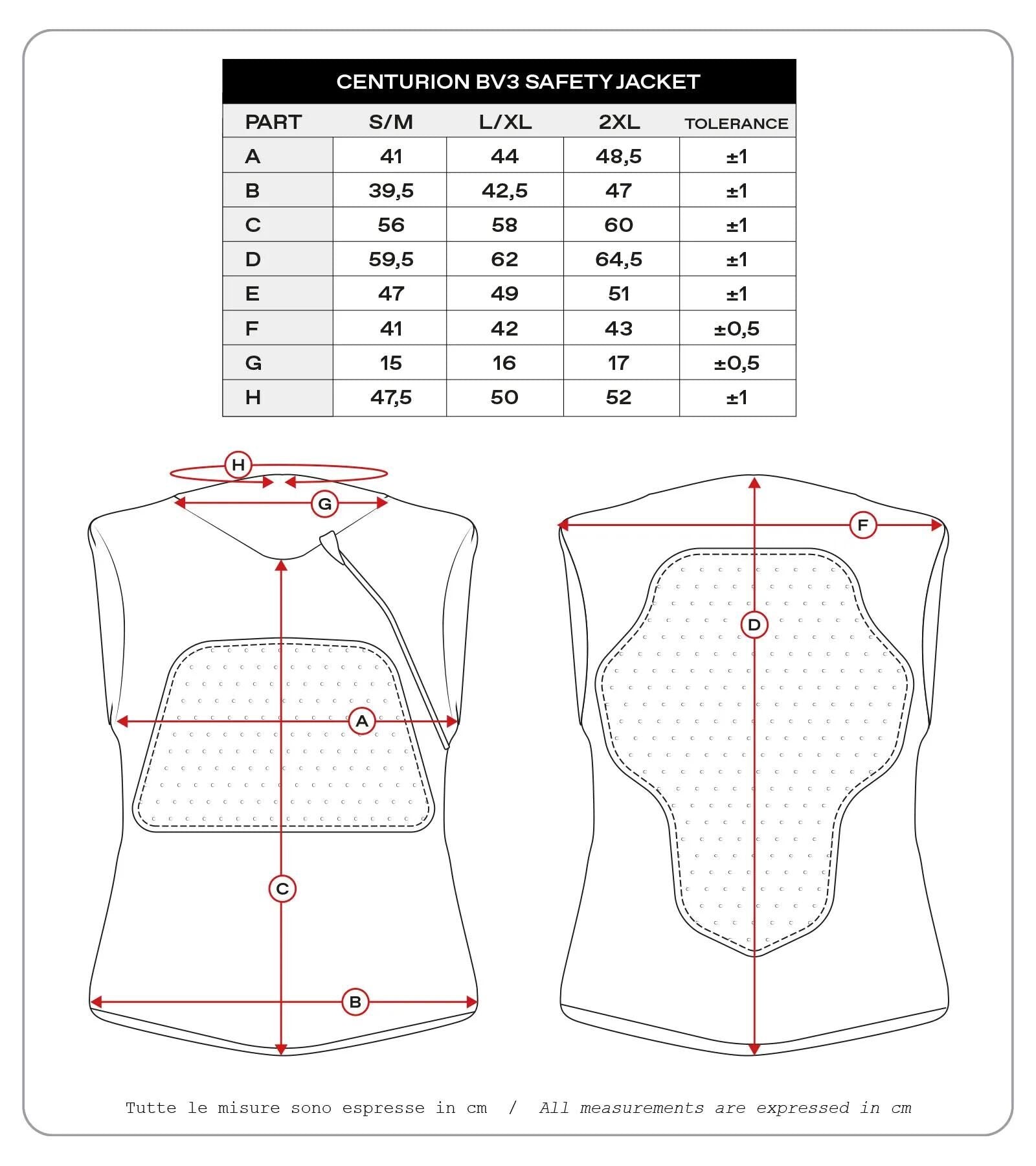 UFO Plast Gilet de Protection Centurion BV3 Gilet de Protection UFO BV3 Centurion Noir L XL
