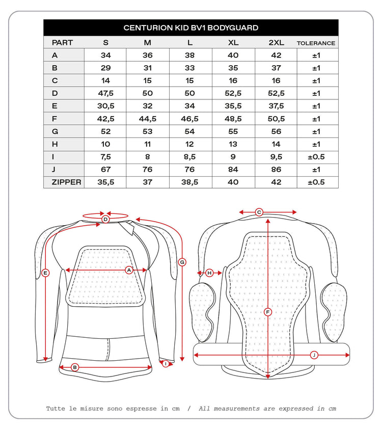 Chemise protection pipi ovni centurion bv1. chemise de protection enfant centurion bv1 noir xl