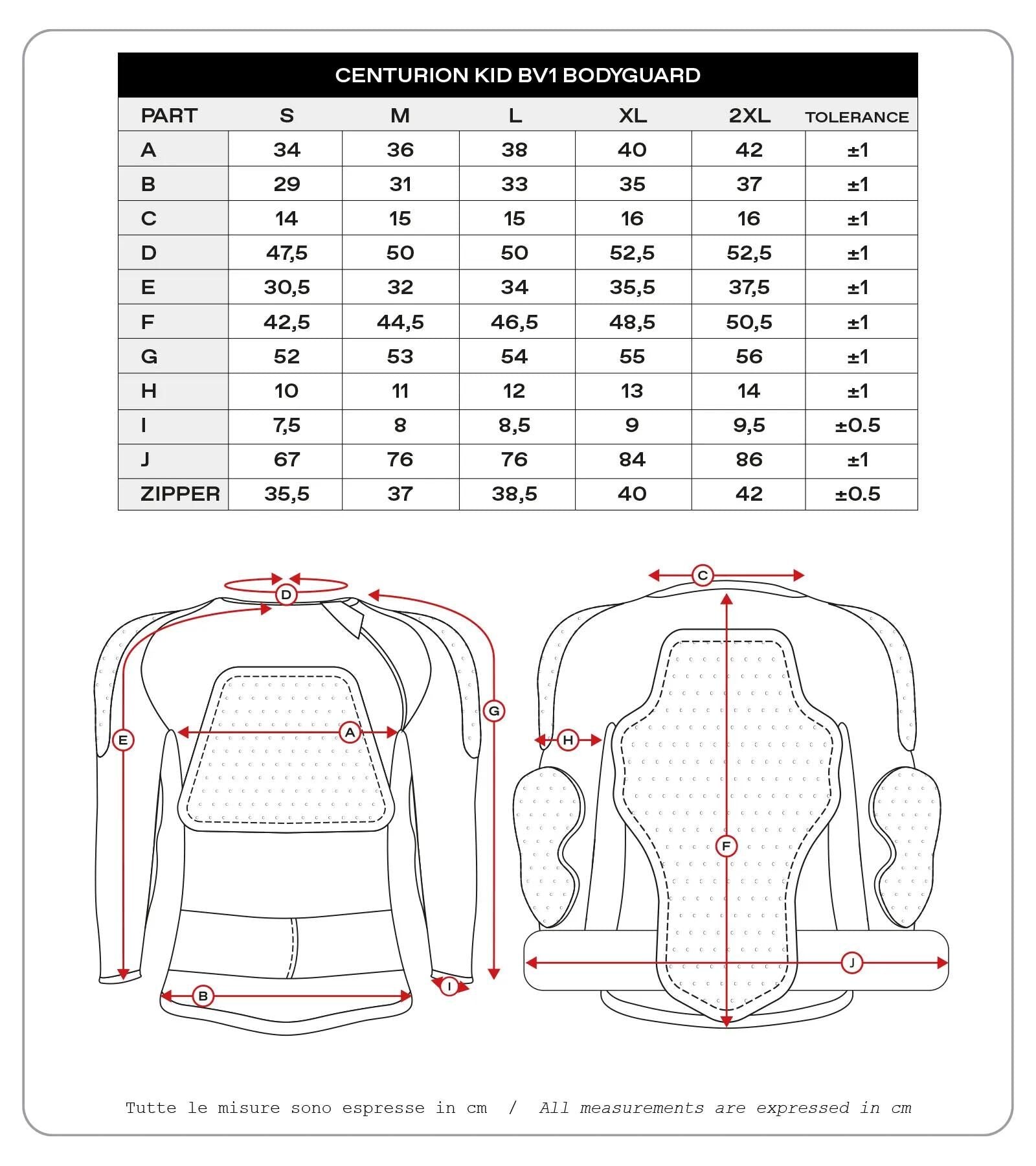 Chemise protection pipi ovni centurion bv1. chemise de protection enfant centurion bv1 noir l