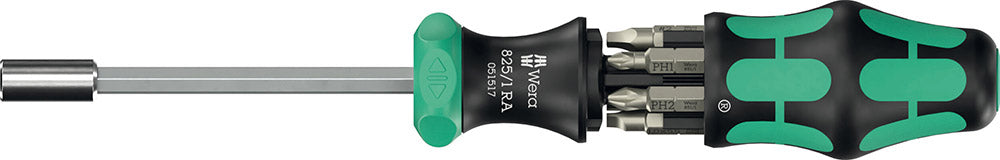 Wera kraftform compact 27 ra 2 avec jeu d'embouts 6 pièces