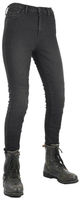 Pantalon oxford jegging dames noir 44 long - afbeelding 2