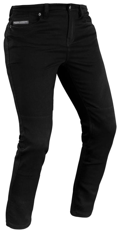 Pantalon oxford, y compris super dames bleu, taille régulière