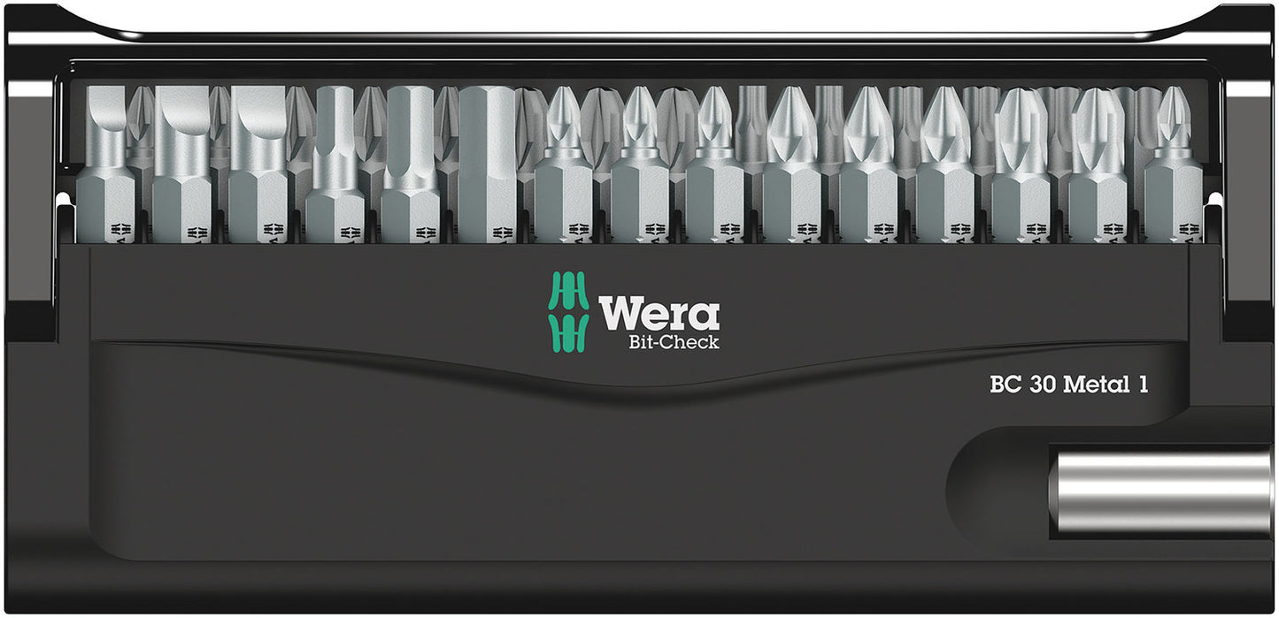 Wera bit-check 30 métal 1 sb, 30 pièces