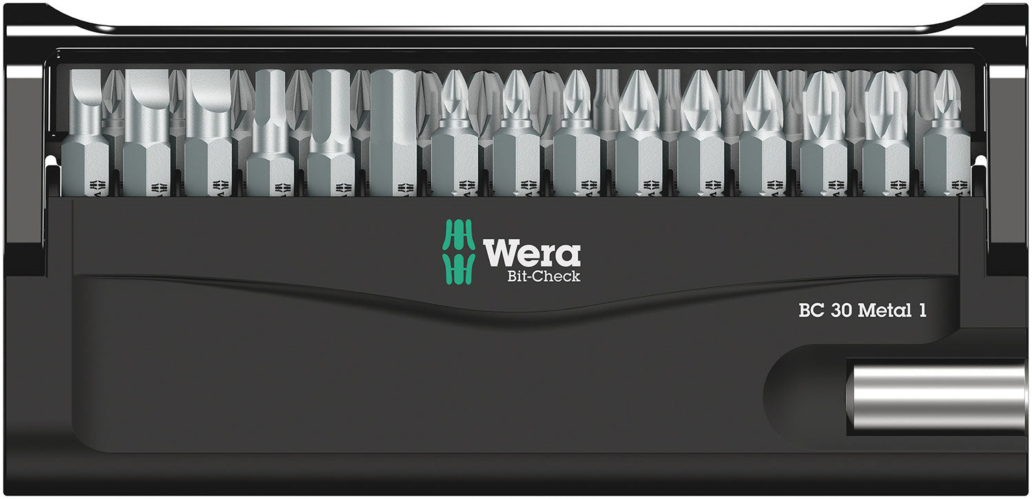 Wera bit-check 30 métal 1 sb, 30 pièces