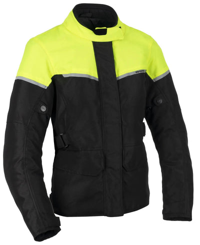 Veste oxford Spartan Long WP WS Jacket noir. Veste Spartan da bw néon jaune longue taille