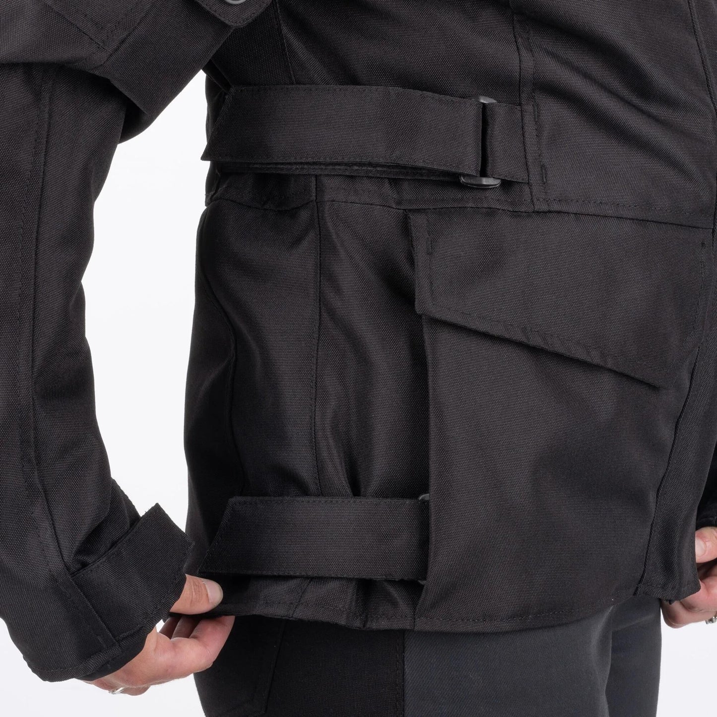 Veste oxford Spartan Long WP WS Jacket noir. Veste Spartan da bw néon jaune longue taille