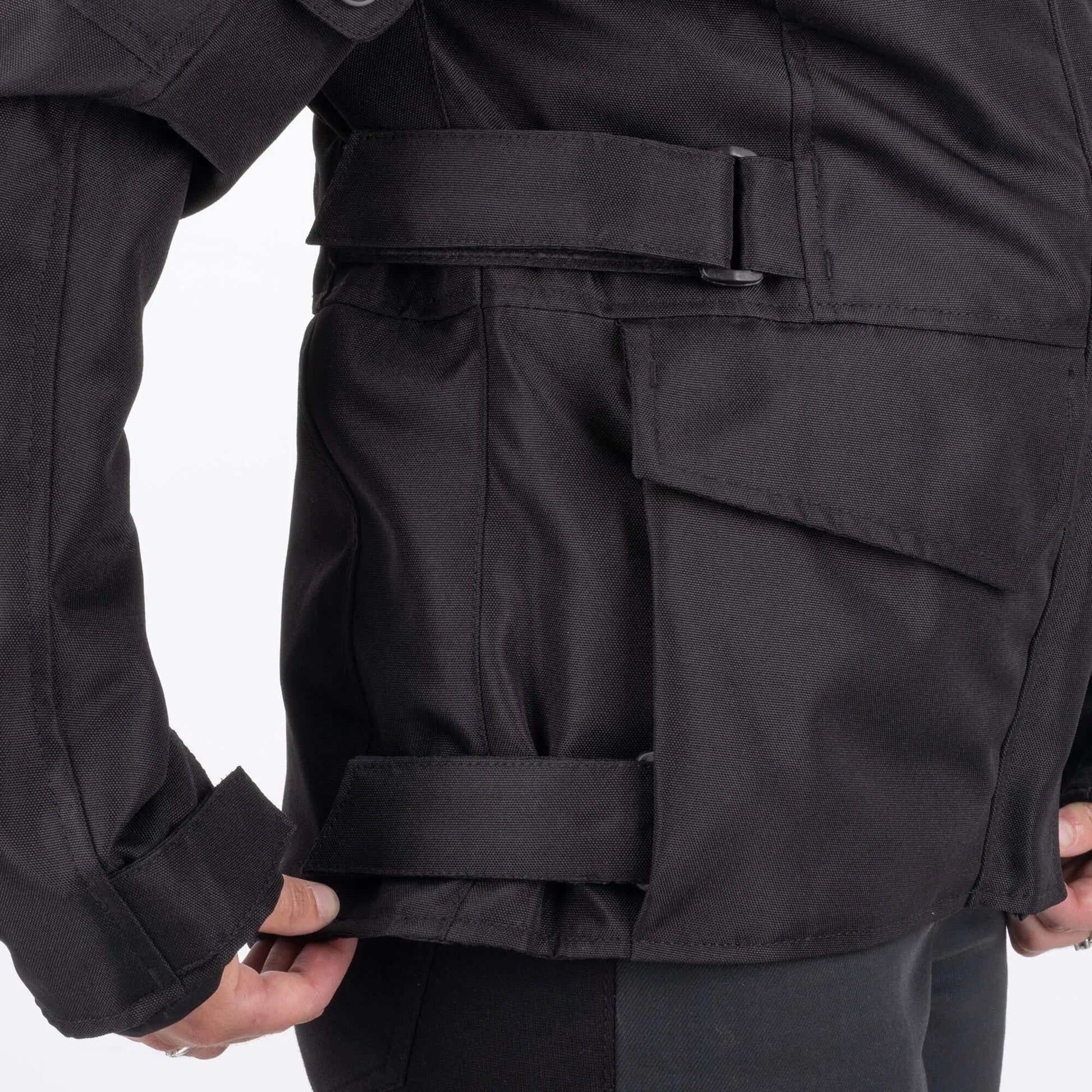 Veste oxford Spartan Long WP WS Jacket noir. Veste Spartan da bw néon jaune longue taille