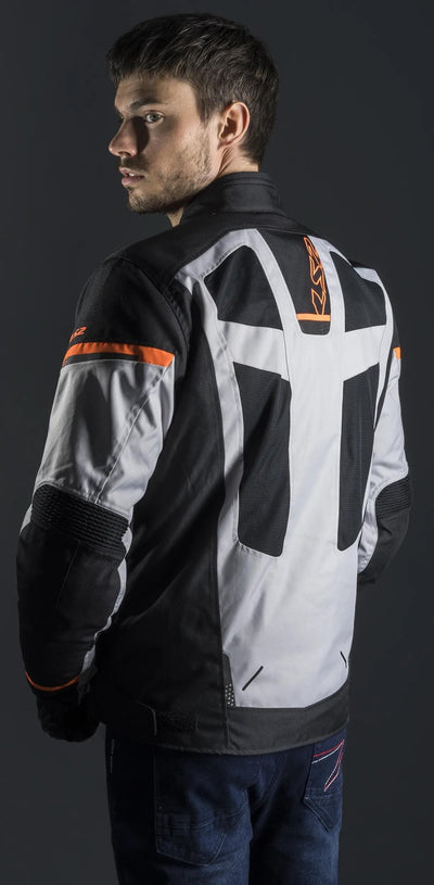 Ls2 veste scout veste scout homme noir gris orange m