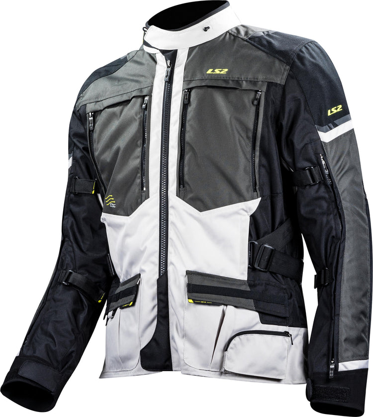 Ls2 veste norway veste norway homme noir gris jaune xxl