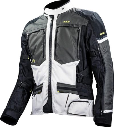 Ls2 veste norway veste norway homme noir gris jaune m