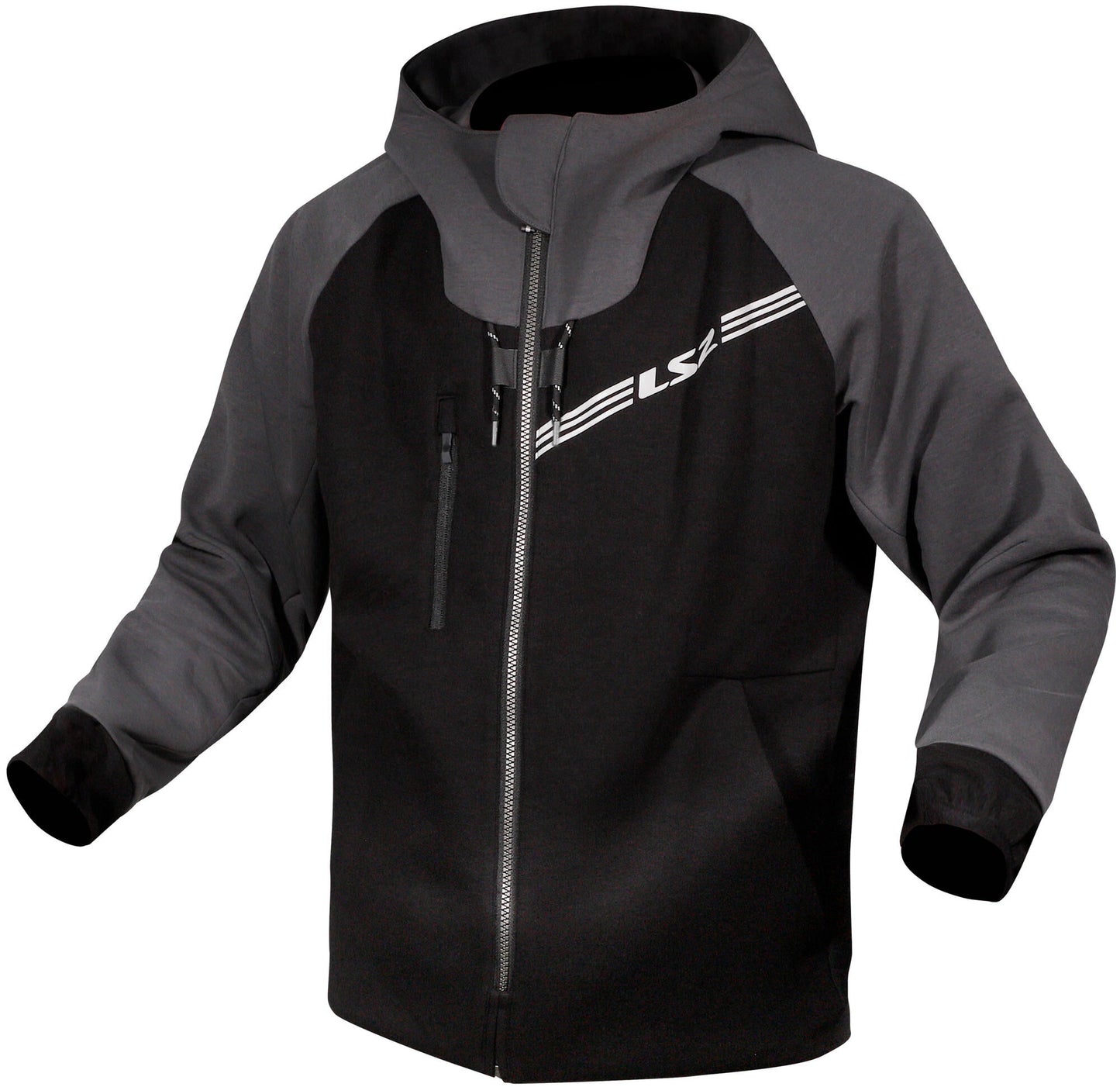 Ls2 veste throttle veste throttle homme noir gris foncé xxl