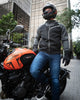 Ls2 veste throttle veste throttle homme noir gris foncé m