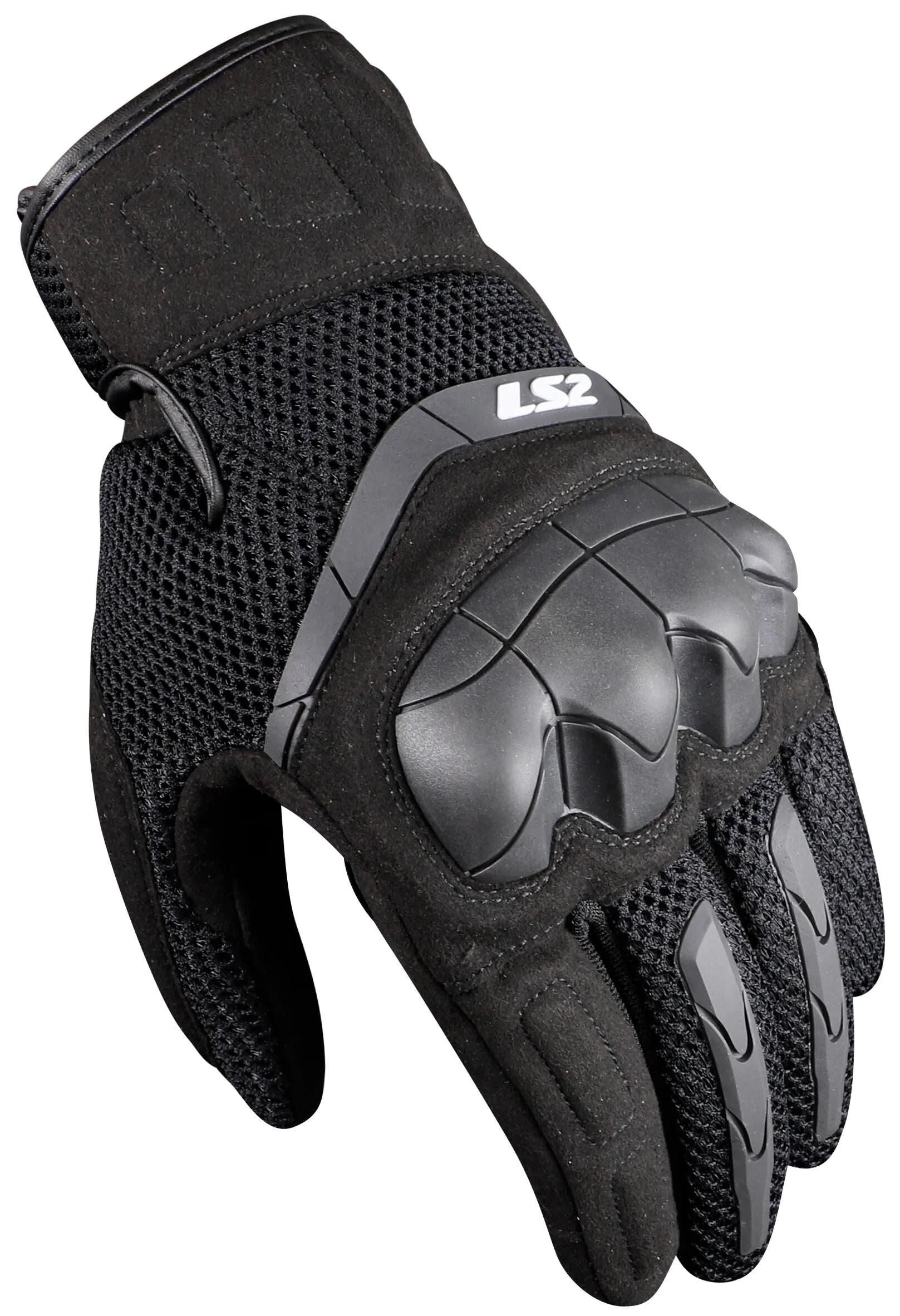 Ls2 gants kubra homme gants kubra homme noir m