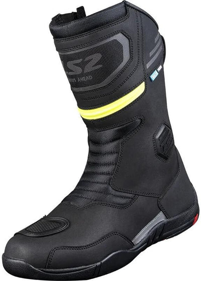 Ls2 botte goby lady bottes goby lady wp noir h-v jaune 40