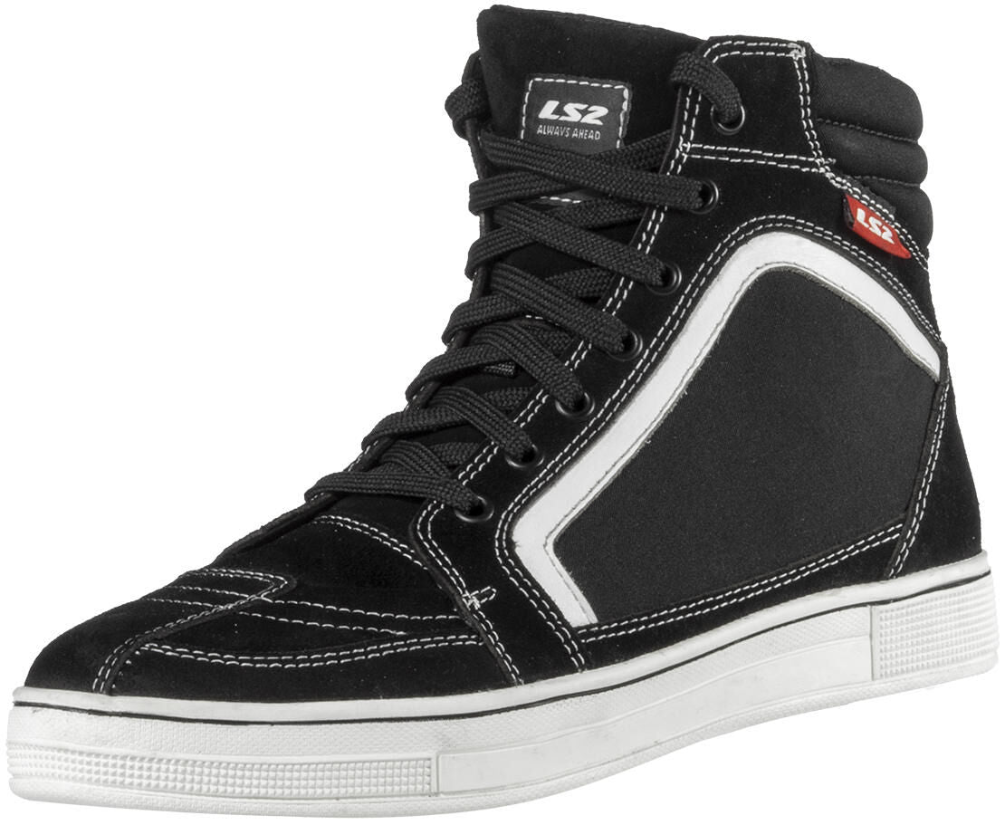 Ls2 doron homme bottes bottes doron homme blanc noir 42