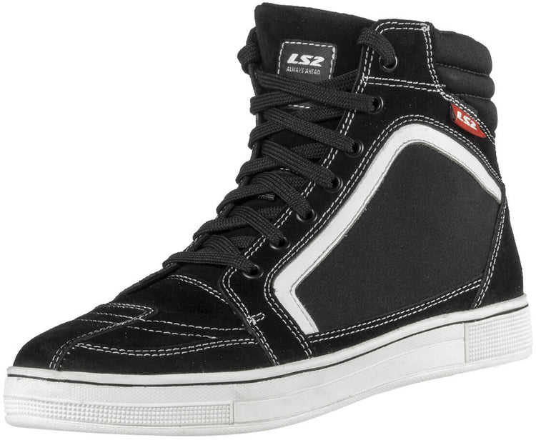 Ls2 doron homme bottes bottes doron homme blanc noir 42