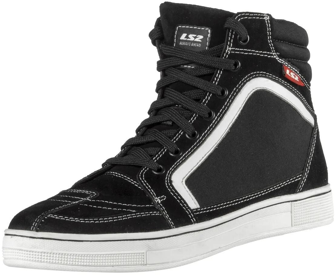 Ls2 doron homme bottes bottes doron homme blanc noir 44
