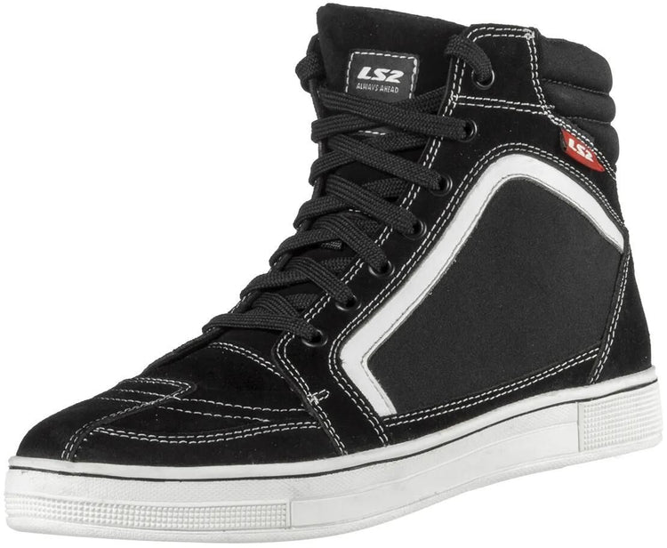 Ls2 doron homme bottes bottes doron homme blanc noir 44