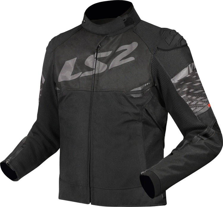Ls2 apex veste veste apex dames noir gris foncé gr.xxl