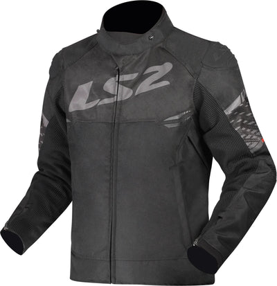 Ls2 apex veste veste apex hommes noir gris foncé gr. je