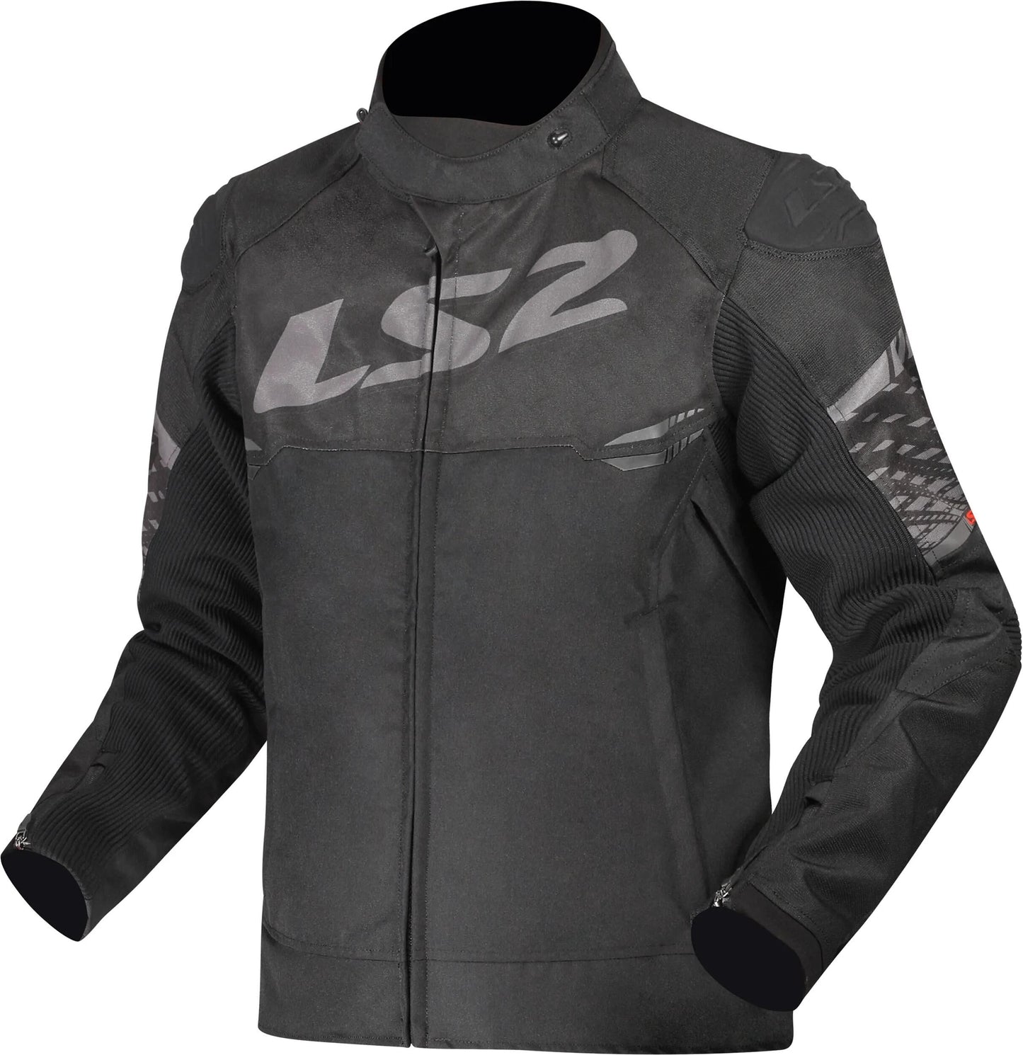 Ls2 apex veste veste apex hommes noir gris foncé gr.xxl