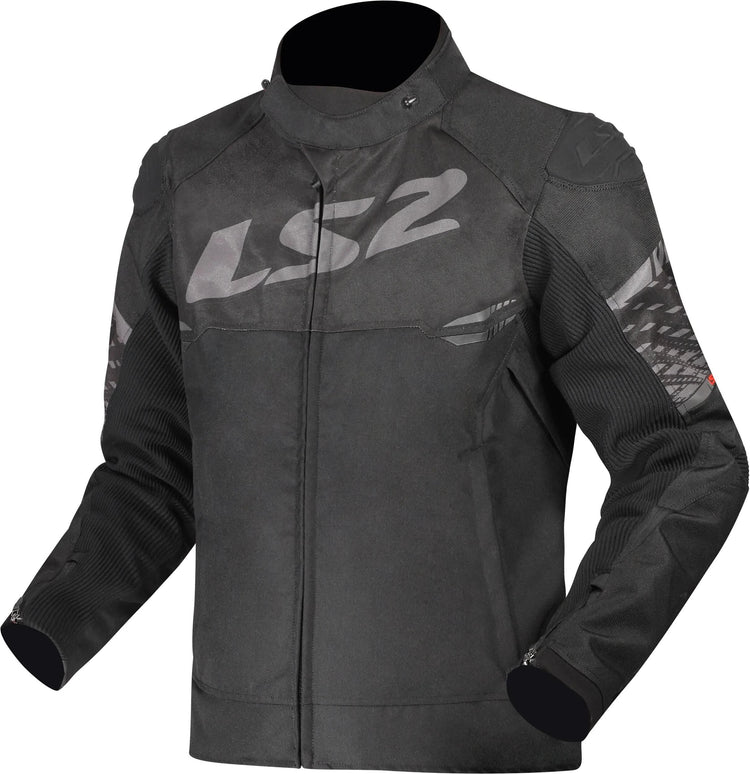 Ls2 apex veste veste apex hommes noir gris foncé gr.xxl