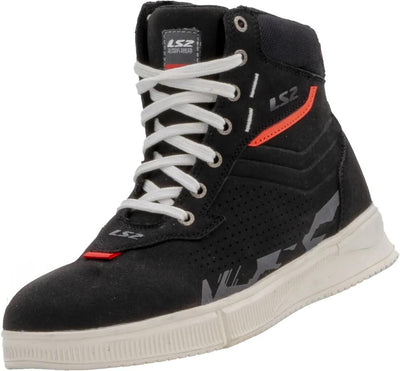 Ls2 bottes chromées chrome hommes noir gr. 44