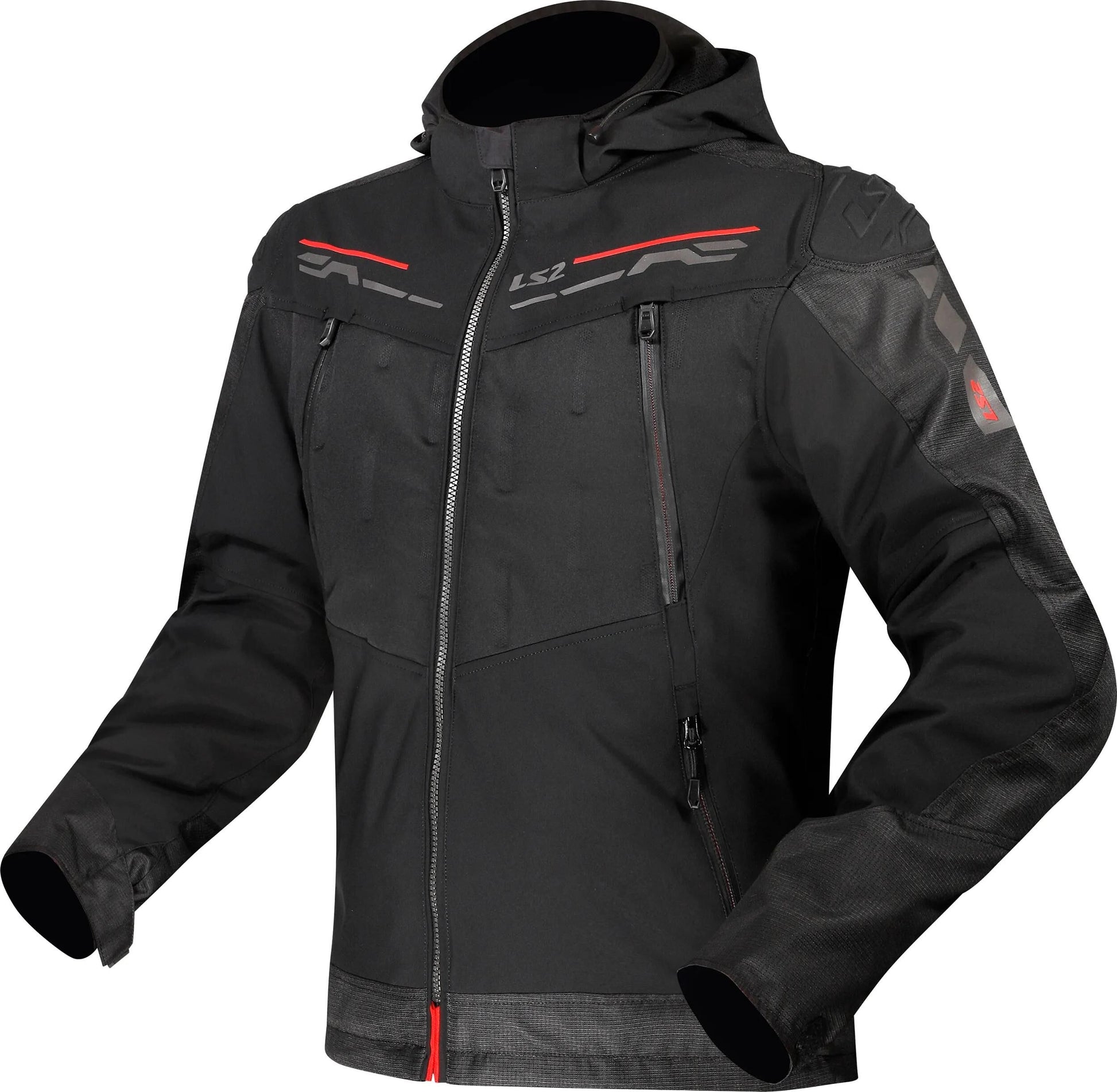 Veste Ls2 zirconium veste zirconium homme noir rouge gr. xl