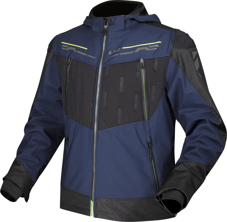 Veste Ls2 zirconium veste zirconium herr bleu noir jaune fluo xx