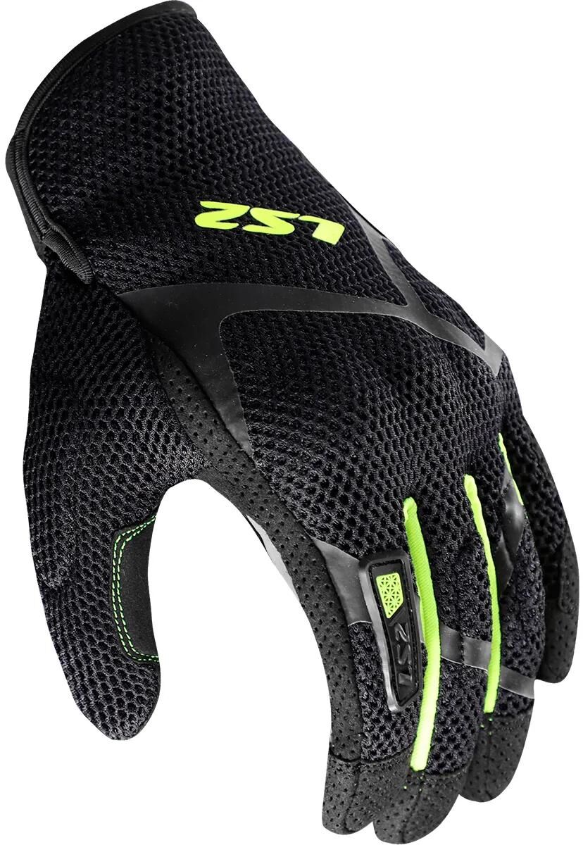 Ls2 gant ray ii homme gant ray ii hommes noir jaune xxl