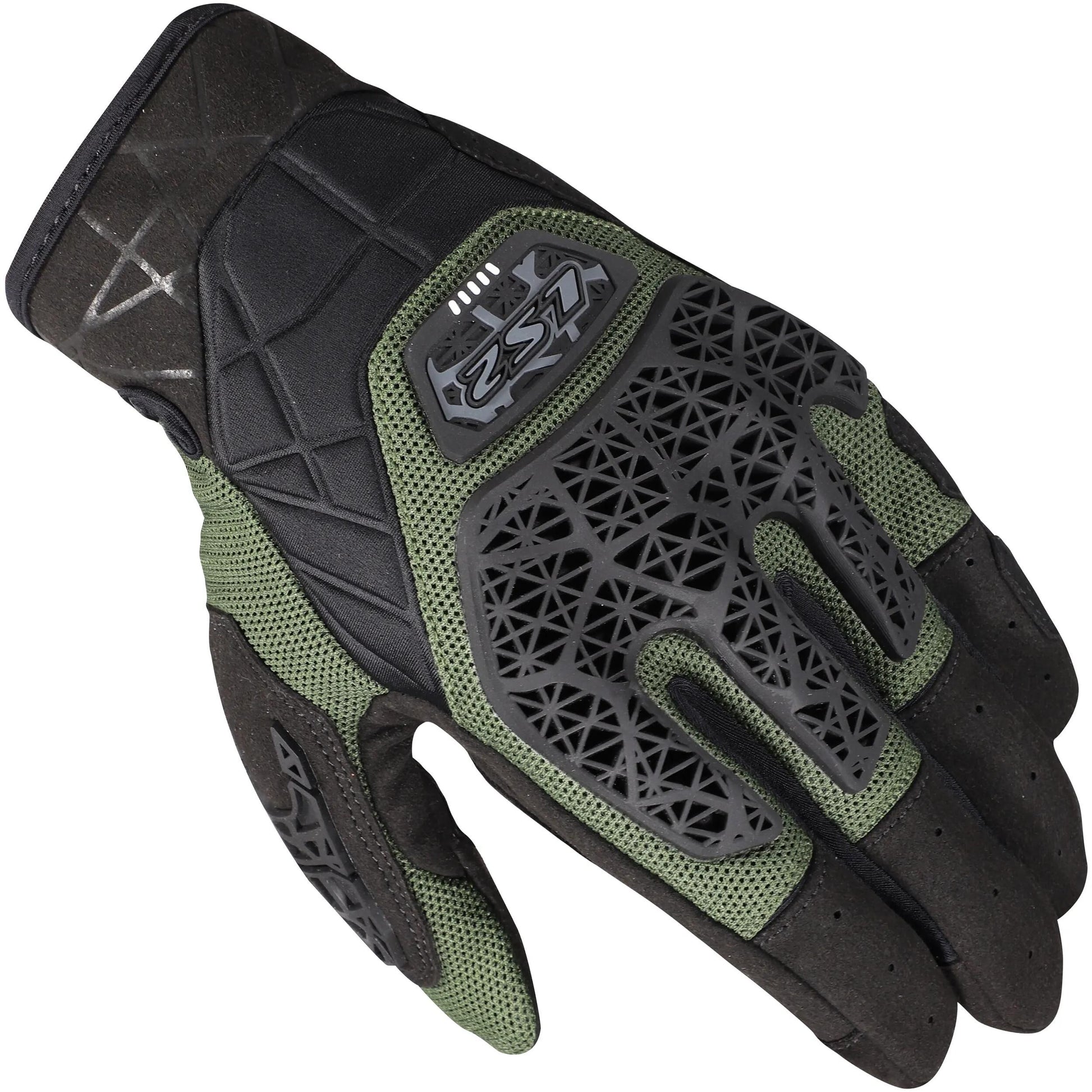 Ls2 gant tout terrain ii homme gant tout terrain ii homme noir vert xxl