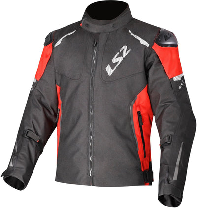 Ls2 veste zoom homme veste zoom hommes noir rouge gr. xl
