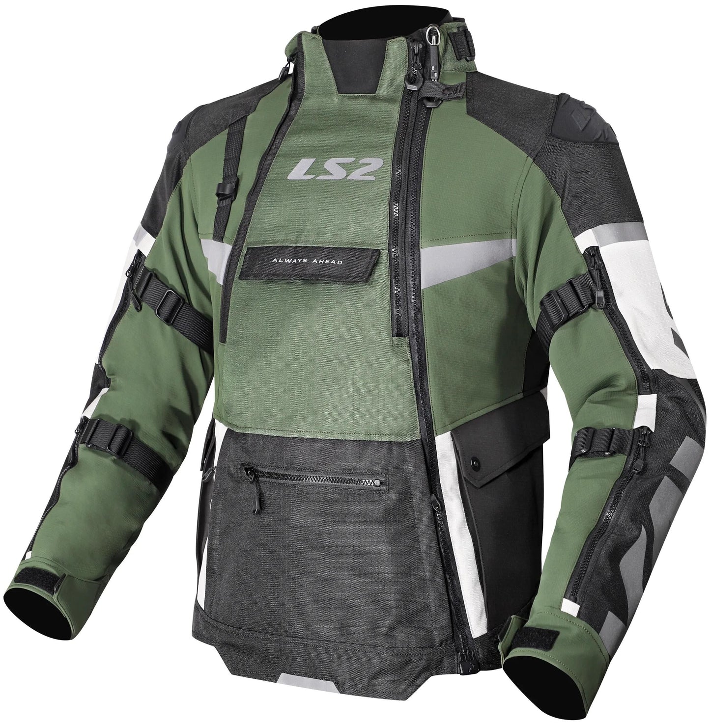 Veste Ls2 x-master homme veste x-master homme noir vert gris taille xl