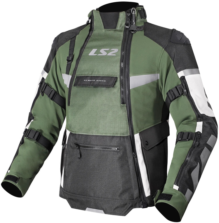 Veste Ls2 x-master homme veste x-master homme noir vert gris taille xxl
