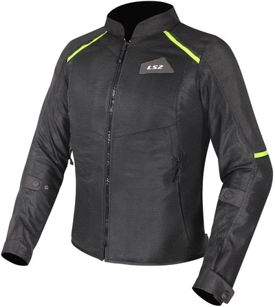 Ls2 veste brise dame veste brise dames noir jaune gr. je