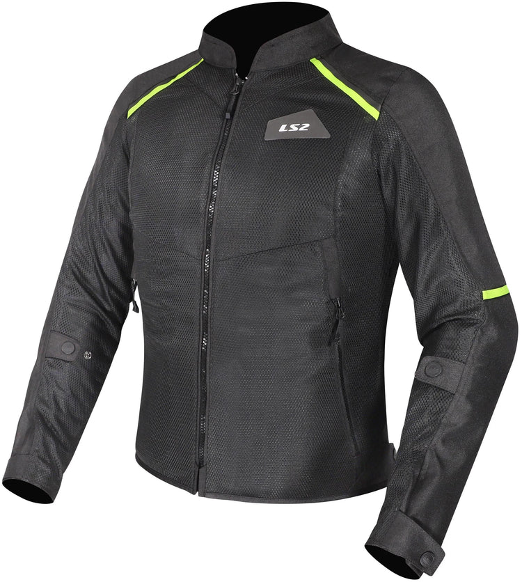 Ls2 veste brise dame veste brise dames noir jaune gr. je